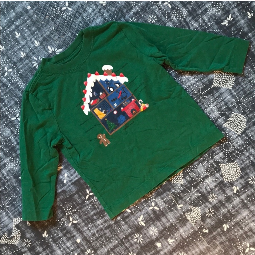Hanna Andersson Gingerbread House Shirt